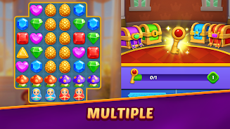 Jewel Match Dragon - No Wifi screenshot 1