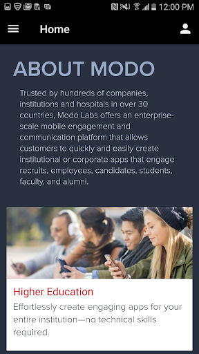 Modo Campus Screen 3
