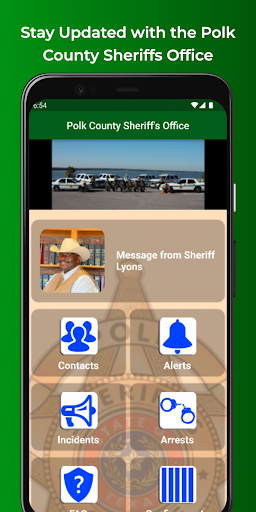 Android application Polk County Sheriffs Office TX screenshort