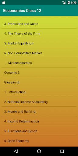 Economics  - Class 12 Books