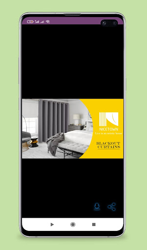 Android application automatic curtain guide screenshort