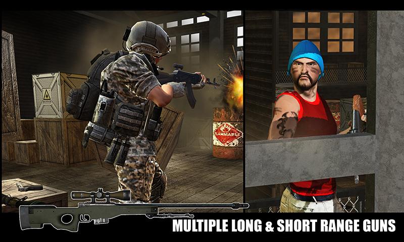 Android application US Army Commando Shooting FPS screenshort