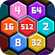 HexPuz - Free 2048 Merge Block Number Puzzle Game