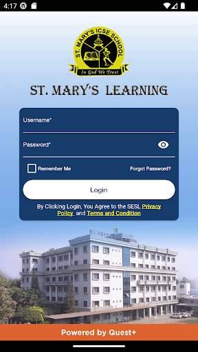 Android application ST. MARY'S LEARNING screenshort