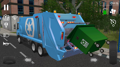 Simulator Truk Sampah