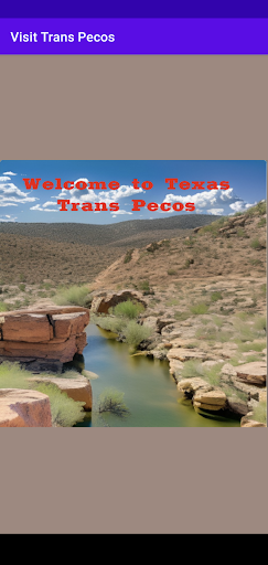 Android application Texas Day Tours - Trans Pecos screenshort