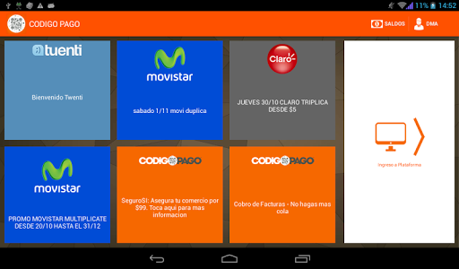 Codigo Pago Distribuidor