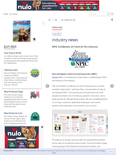 Pet Business Screen 3