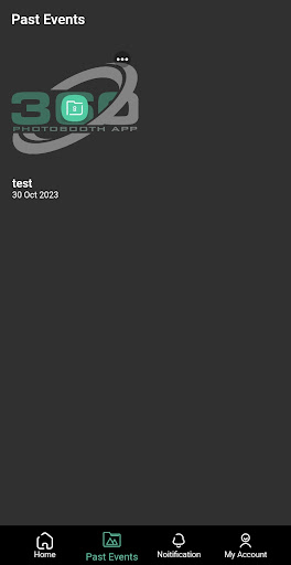 PhotoBooth App Screen 3