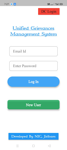 Unified Grievances Management Screen 3