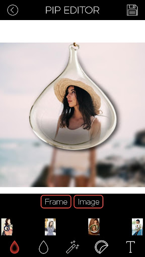 Android application PIP Photo Effect screenshort