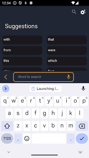 Synonyms Screen 3