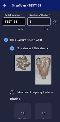 SnapScan - PDC dull grade app Screen 3