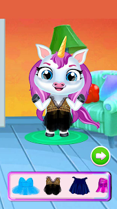 Unicorn Baby Pony Fashion Game