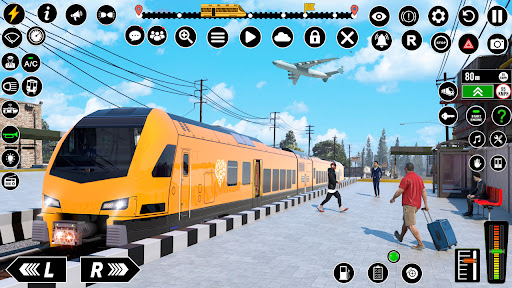 Android application Real Indian Railway Train Game screenshort