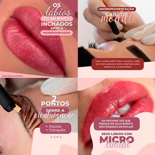 Post Micropigmentação Editável logo