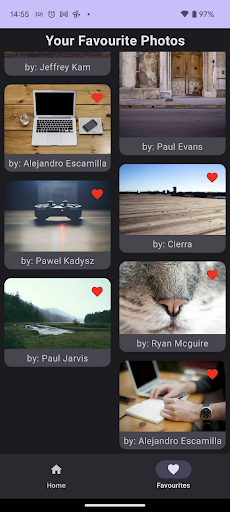 Android application PicSome Mobile screenshort