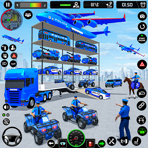 Police Transports Car Parking 1.16 Icon