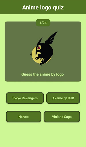 Android application Anime Logo Quiz screenshort