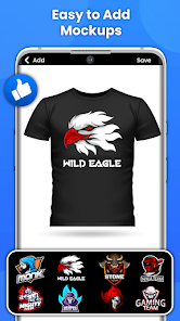Screenshot 3 Diseño  camiseta personalizada android