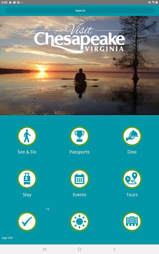 Screenshot of Visit Chesapeake VA