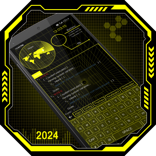 Cyber Hi-tech Launcher 2024  Icon