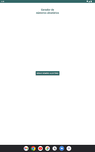 Gerador de números aleatórios