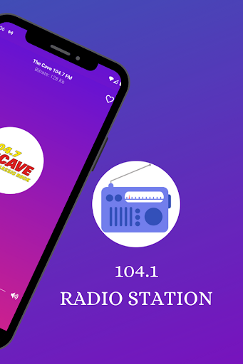 104.1 Radio Station Screen 3
