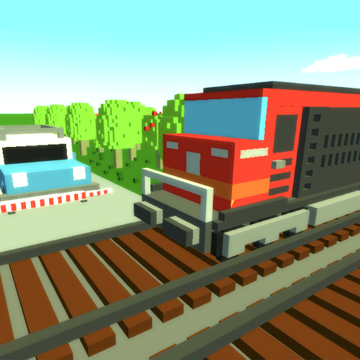 Railroad crossing - Train cras logo