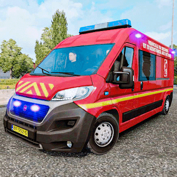 Screenshot 1 Ambulance Game: City Rescue 3d android