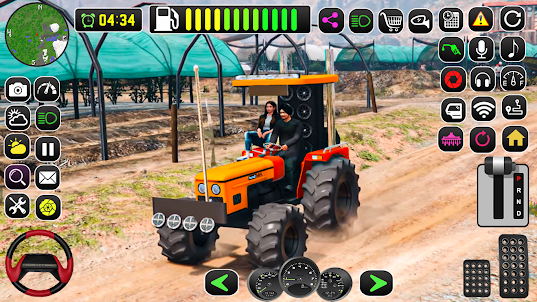 Indian Tractor 3D Farming Game