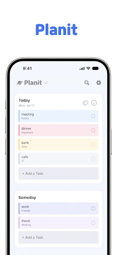 Android application Planit - To-Do List & Calendar screenshort