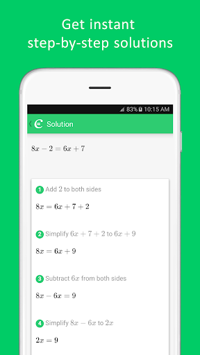 Cymath - Math Problem Solver - Ứng Dụng Trên Google Play