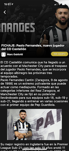 C.D. Castellón Screenshot 2 - AppWisp.com