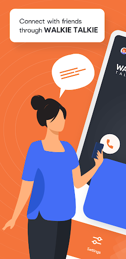 Walkie talkie Radio Intercom Screenshot 1 - AppWisp.com