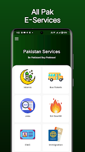 Pak E-Services Sim data Info