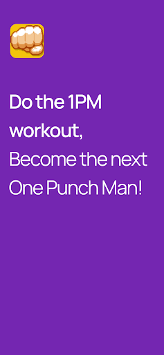 Android application 1PM Workout screenshort