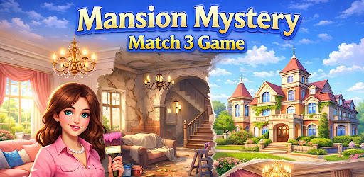 Mansion Mystery : Match 3 Game