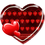 Red Heart Keyboard Theme icon