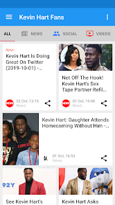 Captura 1 Kevin Hart Fan Club : News and android