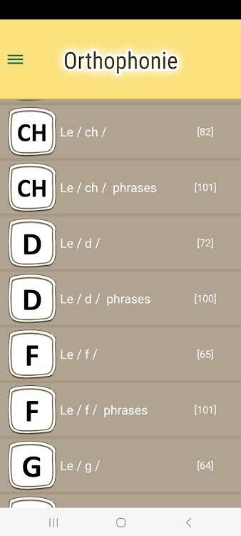 Orthophonie : exercices - 2.93 - (Android)