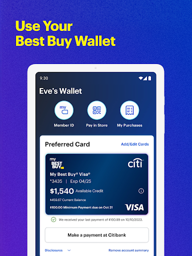 Screenshot of Best Buy: Shop tech deals