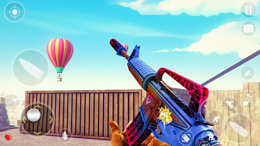 Android application Max Fire Battleground Shooting screenshort