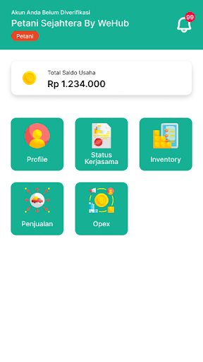 useweHub - Pencatatan Usaha Screen 2
