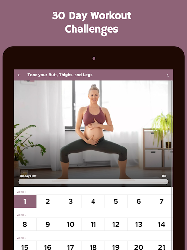 Screenshot of Exercise During Pregnancy