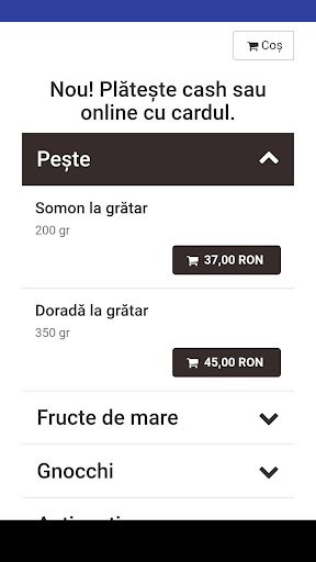 Android application Piazzetta Bacău screenshort