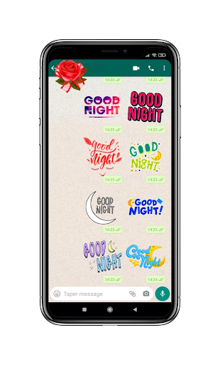 Good Morning Good Night Stickers WAStickerApps