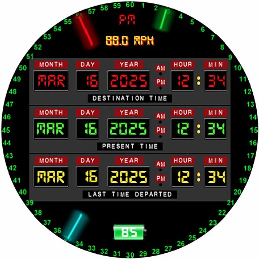 Animated Time Circuit screenshot 3