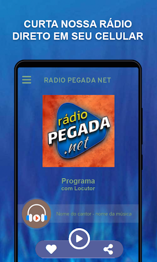 Android application Radio Pegada net screenshort