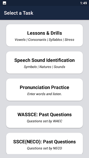 Oral English Companion Screen 3